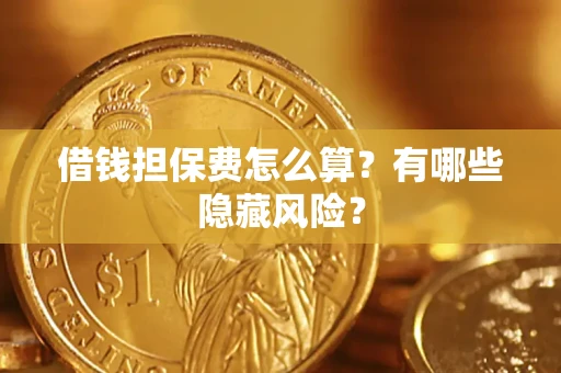济南借钱担保费怎么算？有哪些隐藏风险？