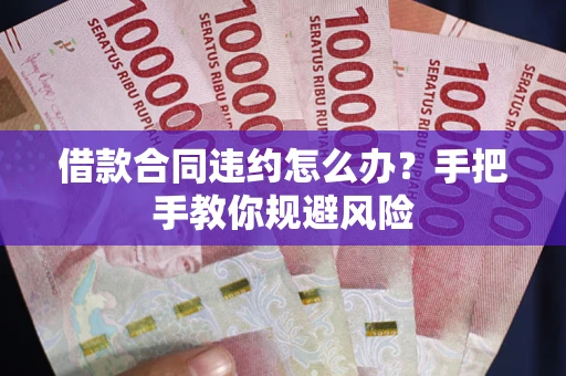 济南借款合同违约怎么办？手把手教你规避风险