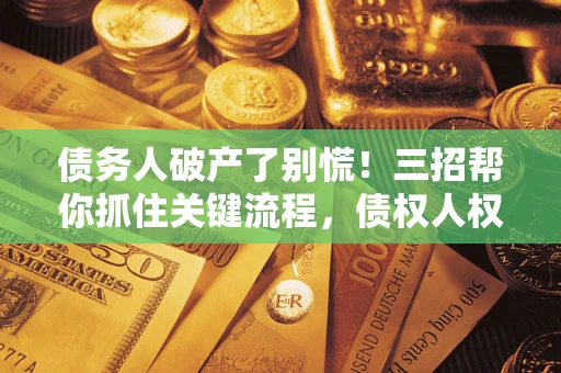 济南债务人破产了别慌！三招帮你抓住关键流程，债权人权益不再缩水