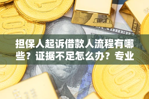 济南担保人起诉借款人流程有哪些？证据不足怎么办？专业律师解答